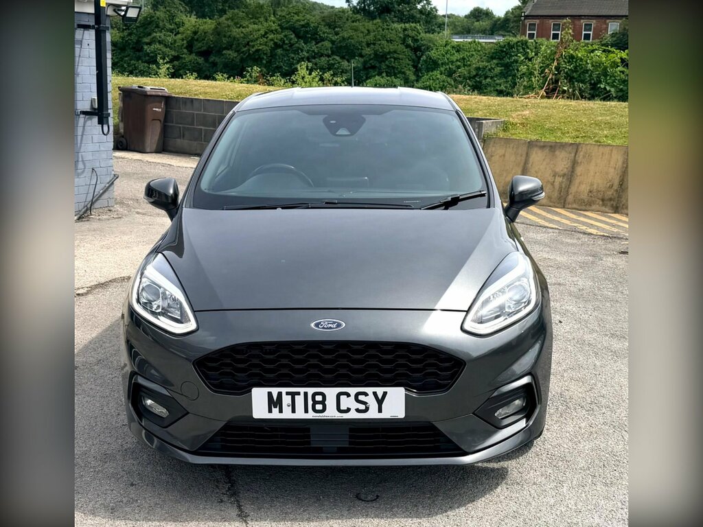 Ford Fiesta 1.0T Ecoboost St-line Euro 6 Ss Grey #3