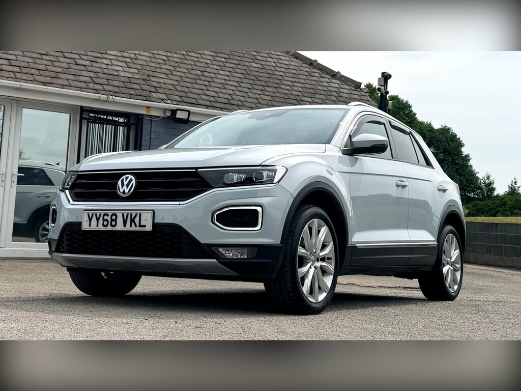 Volkswagen T-Roc 1.6 Tdi Sel Euro 6 Ss Silver #2