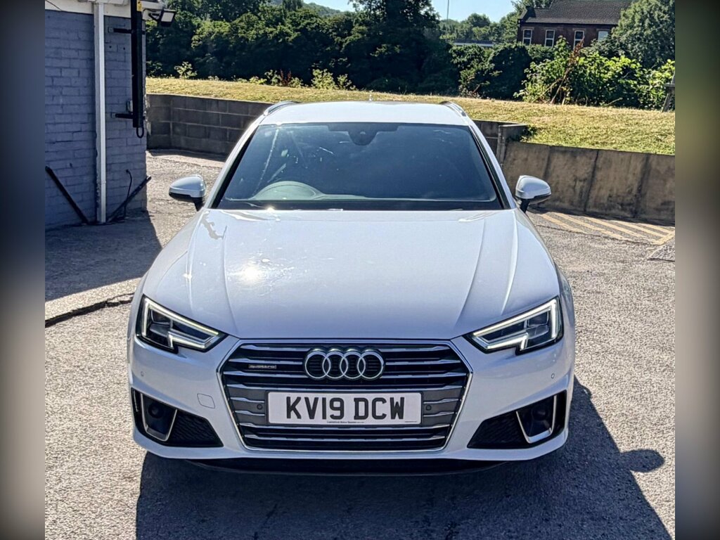 Audi A4 Avant 2.0 Tdi 40 S Line S Tronic Quattro Euro 6 Ss White #4