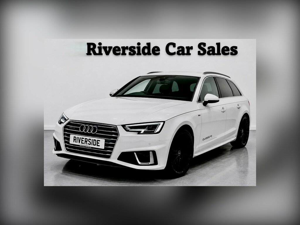 Audi A4 Avant 2.0 Tdi 40 S Line S Tronic Quattro Euro 6 Ss White