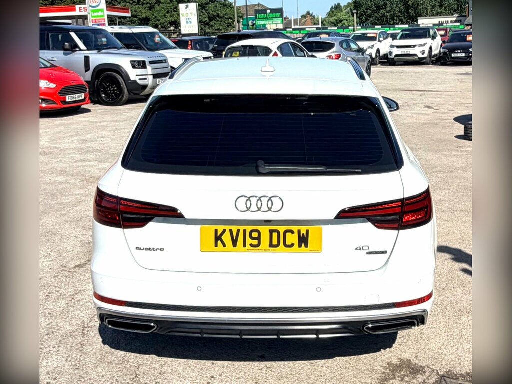 Audi A4 Avant 2.0 Tdi 40 S Line S Tronic Quattro Euro 6 Ss White #5