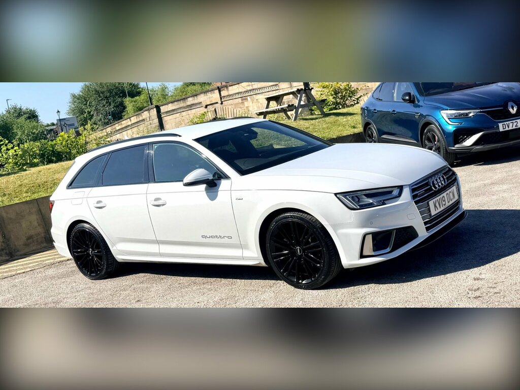 Audi A4 Avant 2.0 Tdi 40 S Line S Tronic Quattro Euro 6 Ss White #6