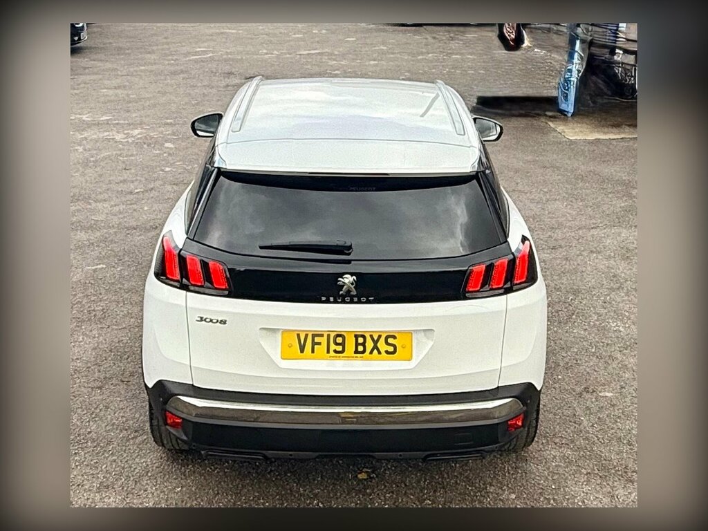 Peugeot 3008 1.2 Puretech Allure Euro 6 Ss White #5