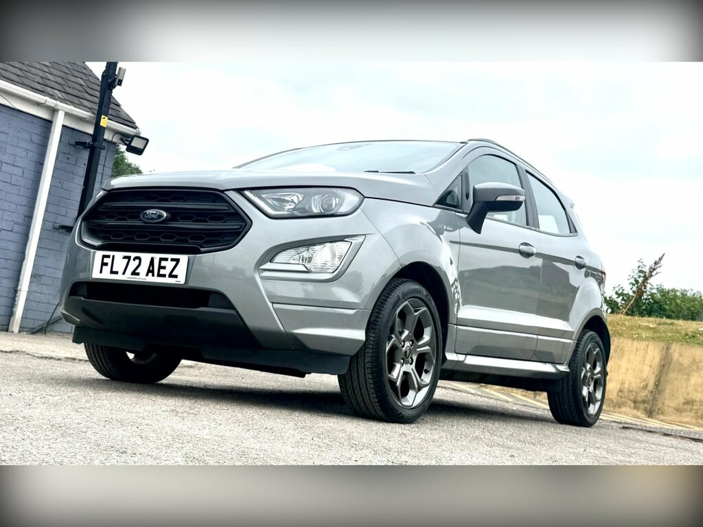 Ford Ecosport 1.0T Ecoboost St-line Euro 6 Ss Silver