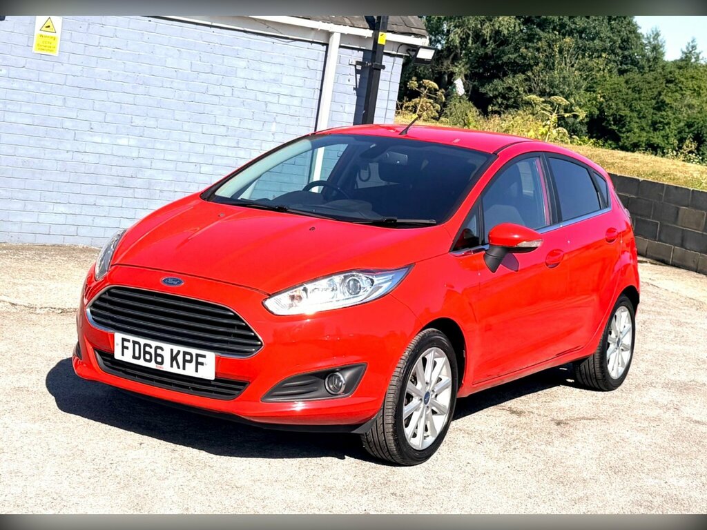 Ford Fiesta 1.5 Tdci Titanium Euro 6 Red #6