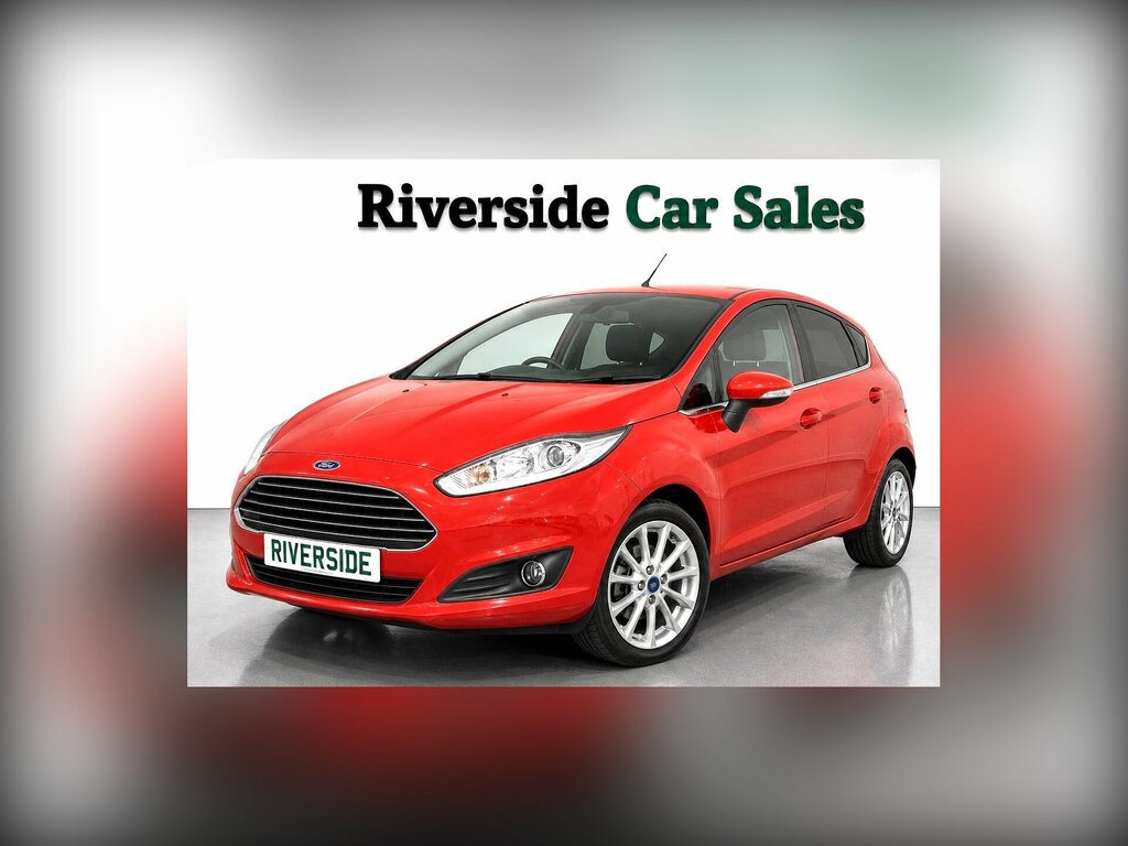 Ford Fiesta 1.5 Tdci Titanium Euro 6 Red