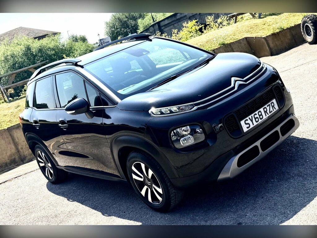 Citroen C3 Aircross 1.2 Puretech Feel Euro 6 Ss SY68RZR Black #3