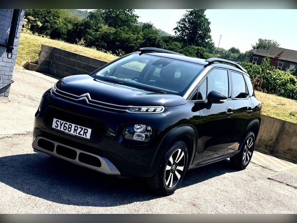 Citroen C3 Aircross 1.2 Puretech Feel Euro 6 Ss SY68RZR Black #2