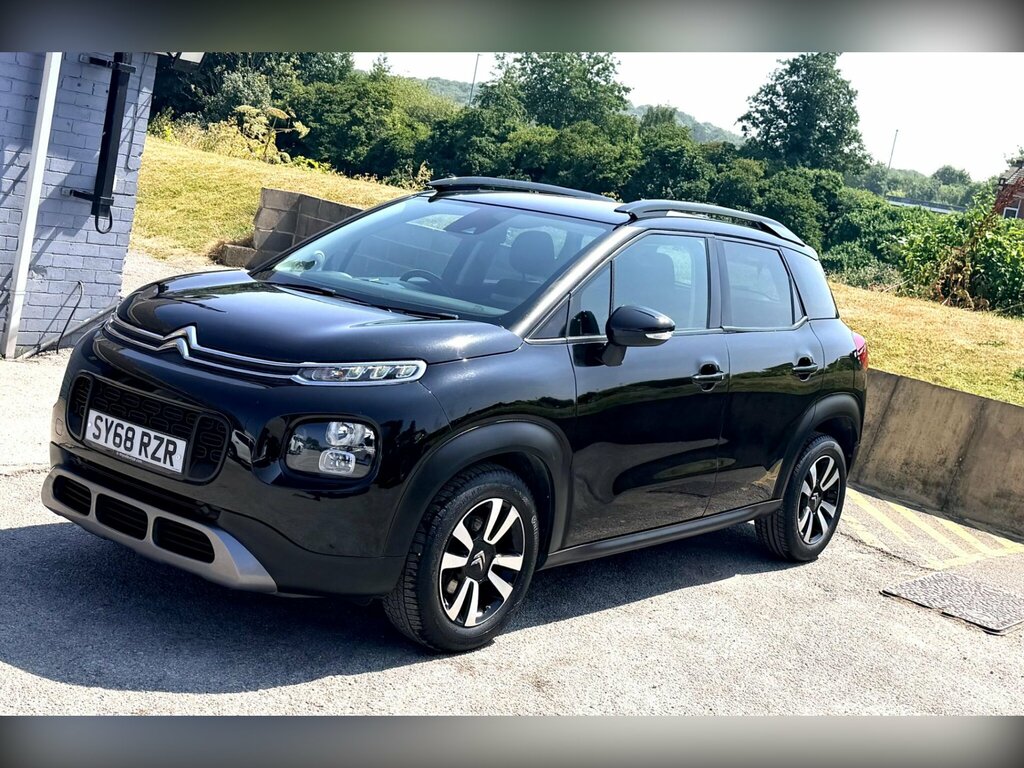 Citroen C3 Aircross 1.2 Puretech Feel Euro 6 Ss SY68RZR Black #6