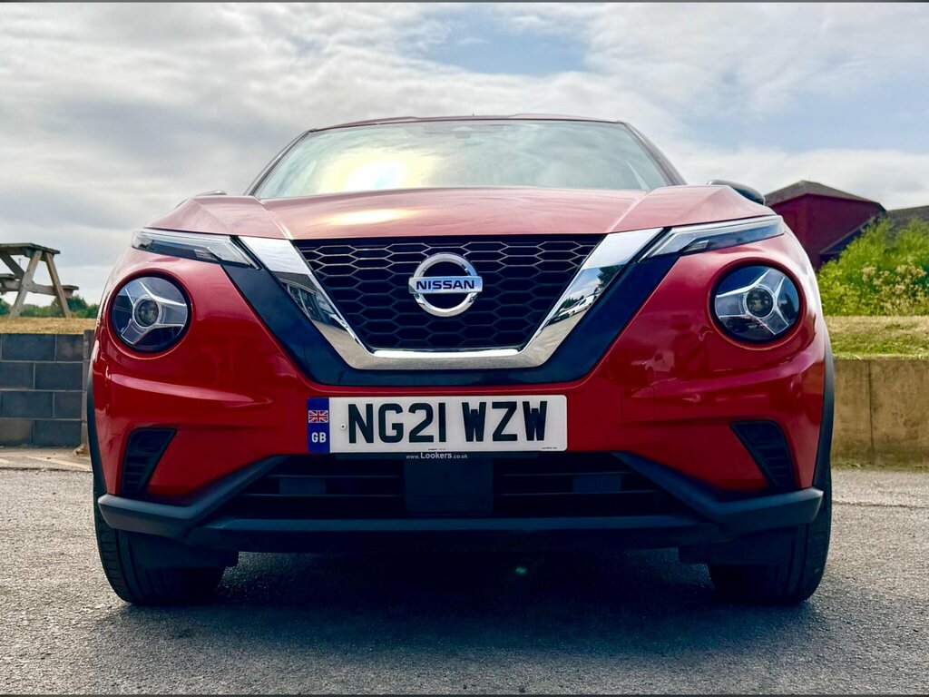 Nissan Juke 1.0 Dig-t Acenta Euro 6 Ss NG21WZW Red #4