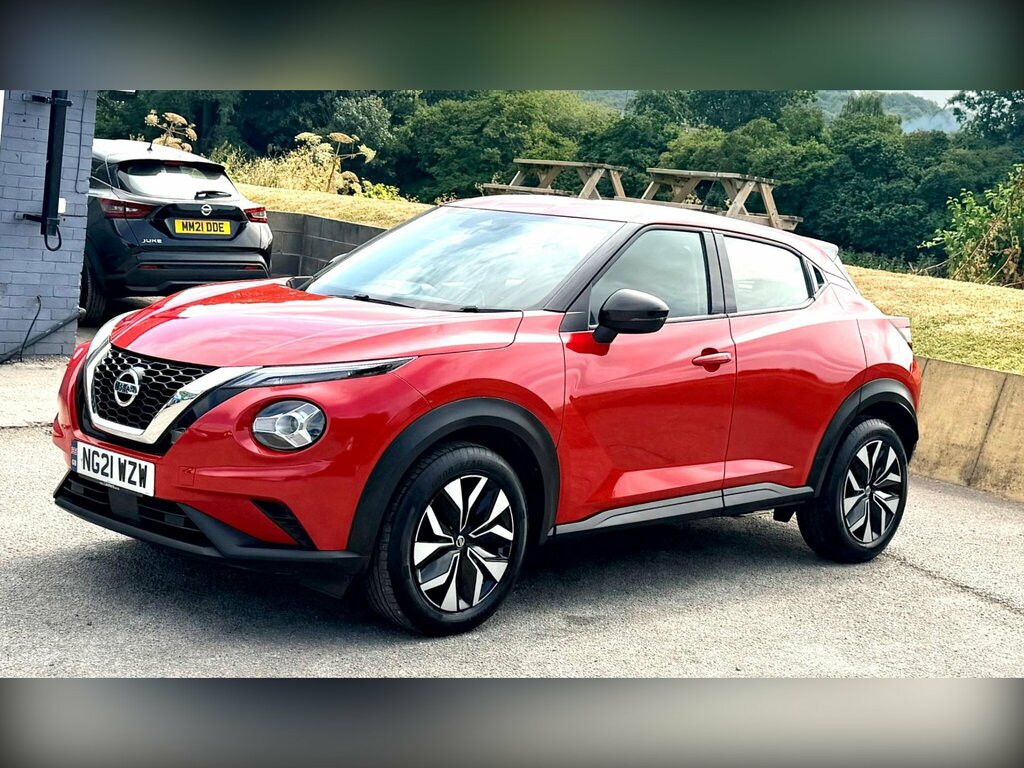 Nissan Juke 1.0 Dig-t Acenta Euro 6 Ss NG21WZW Red #2
