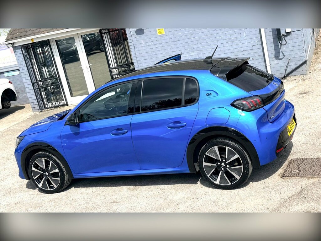 Peugeot e-208 50Kwh Gt Blue #5
