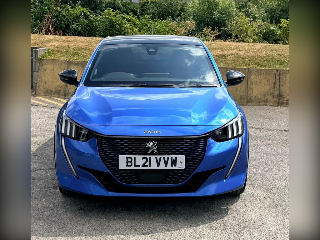 Peugeot e-208 50Kwh Gt Blue #3