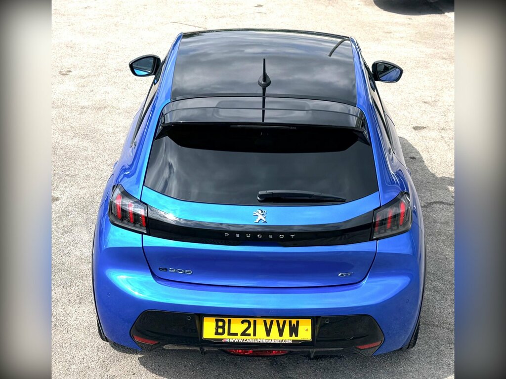 Peugeot e-208 50Kwh Gt Blue #4
