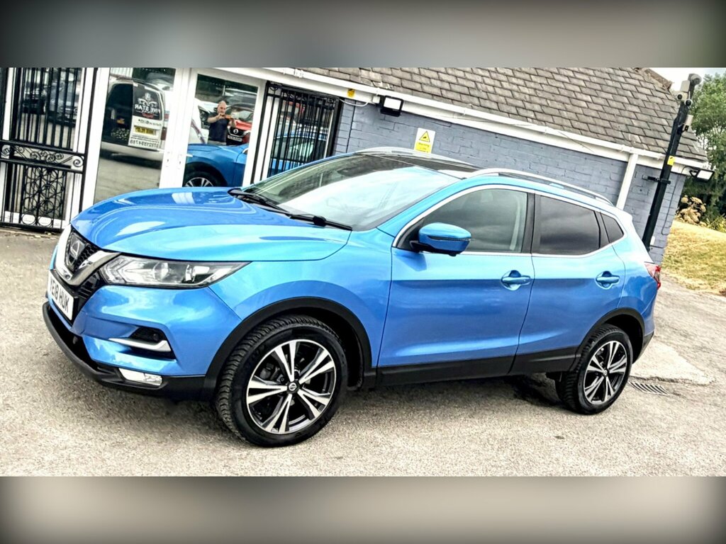 Nissan Qashqai 1.5 Dci N-connecta Euro 6 Ss YE18HUK Blue #6