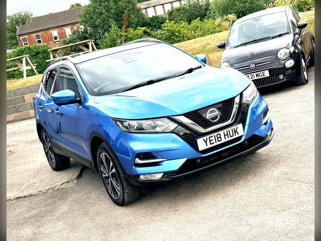Nissan Qashqai 1.5 Dci N-connecta Euro 6 Ss YE18HUK Blue #2