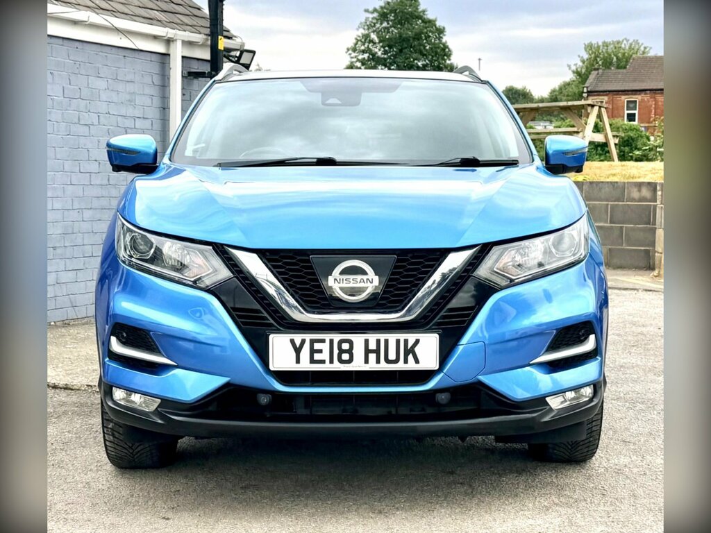 Nissan Qashqai 1.5 Dci N-connecta Euro 6 Ss YE18HUK Blue #3