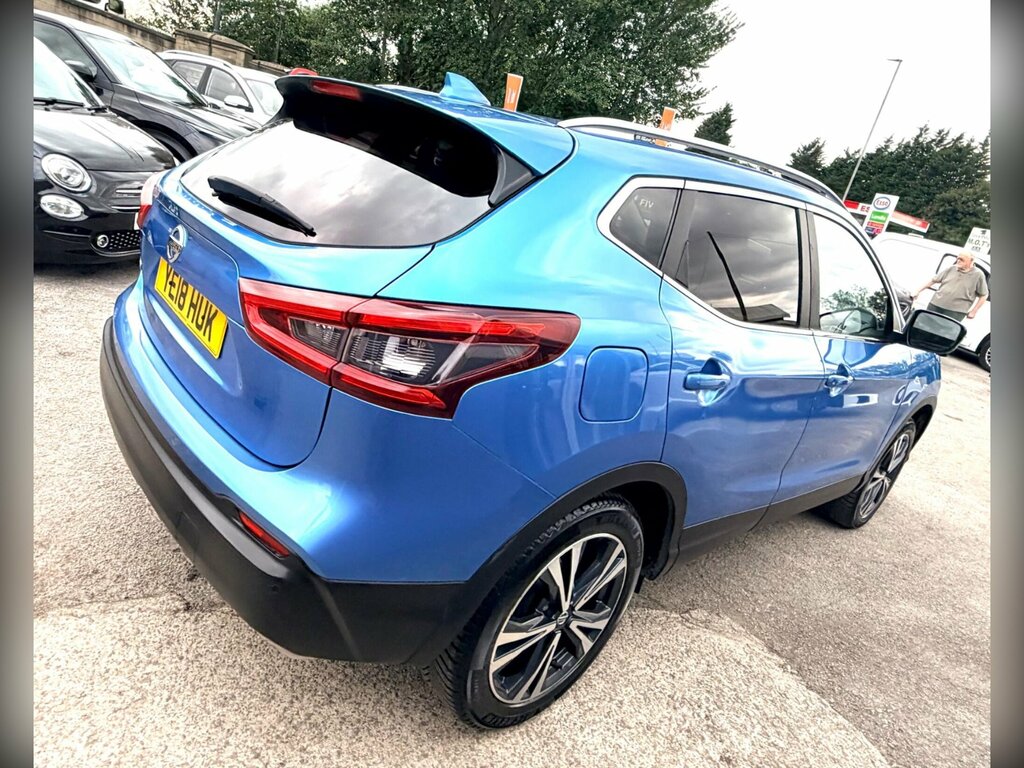Nissan Qashqai 1.5 Dci N-connecta Euro 6 Ss YE18HUK Blue #5