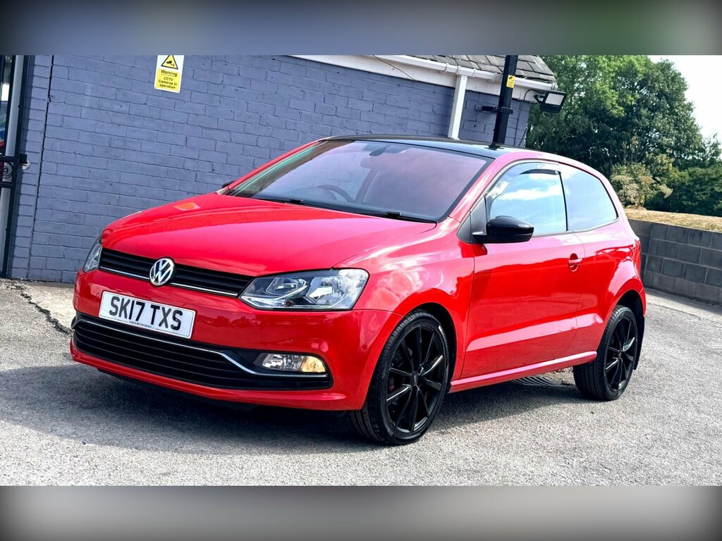 Volkswagen Polo 1.2 Tsi Bluemotion Tech Match Edition Euro 6 Ss Red #6