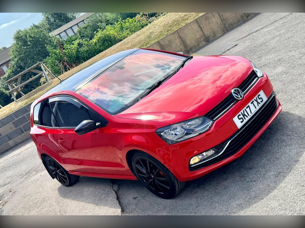 Volkswagen Polo 1.2 Tsi Bluemotion Tech Match Edition Euro 6 Ss Red #2