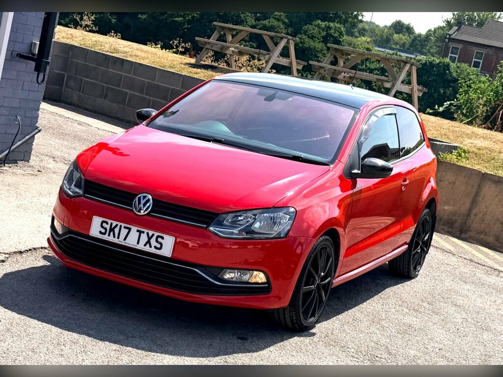 Volkswagen Polo 1.2 Tsi Bluemotion Tech Match Edition Euro 6 Ss Red #4