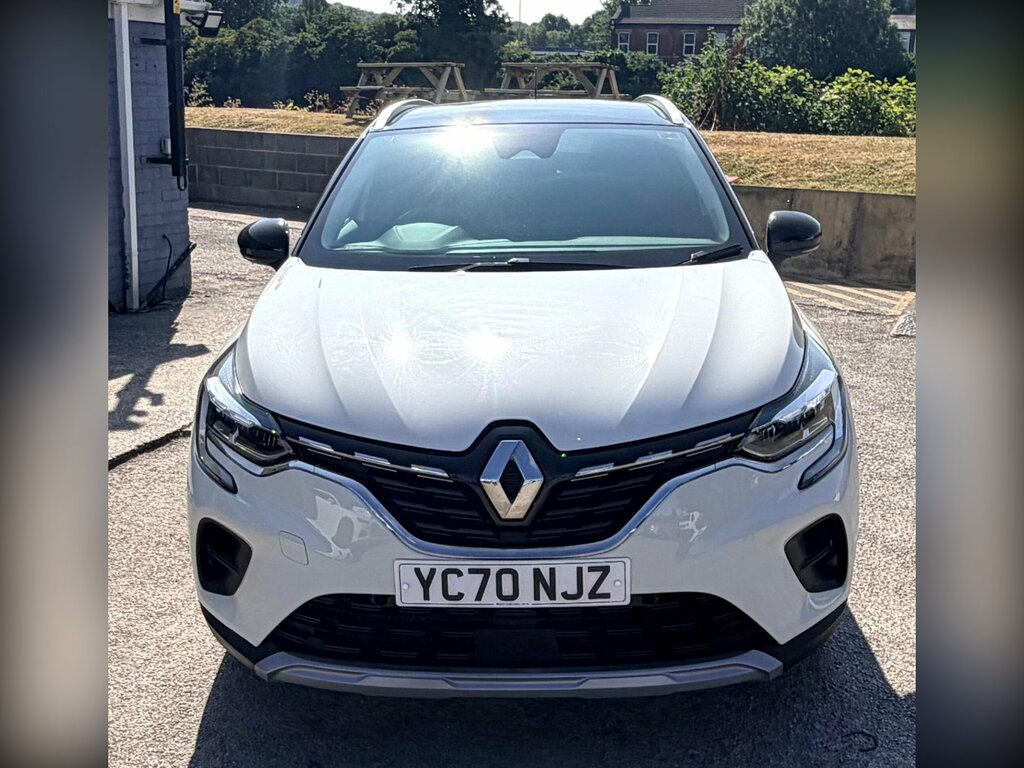 Renault Captur 1.0 Tce Iconic Euro 6 Ss White #4