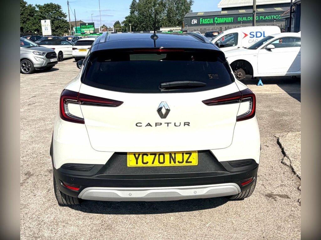 Renault Captur 1.0 Tce Iconic Euro 6 Ss White #5