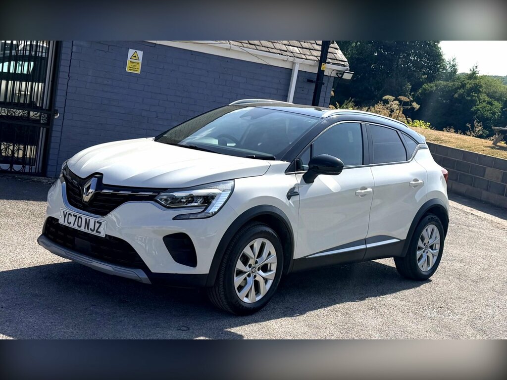 Renault Captur 1.0 Tce Iconic Euro 6 Ss White #2