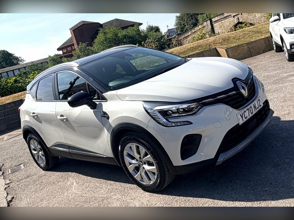 Renault Captur 1.0 Tce Iconic Euro 6 Ss White #3