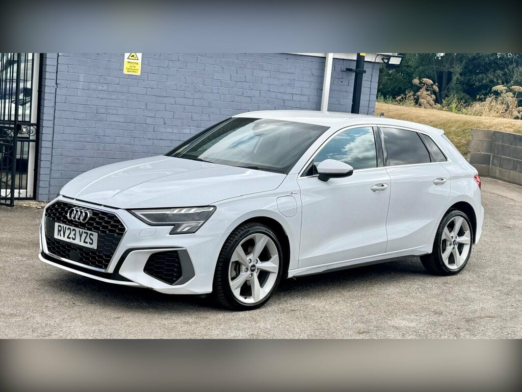 Audi A3 1.4 Tfsie 40 S Line Sportback S Tronic Euro 6 Ss White
