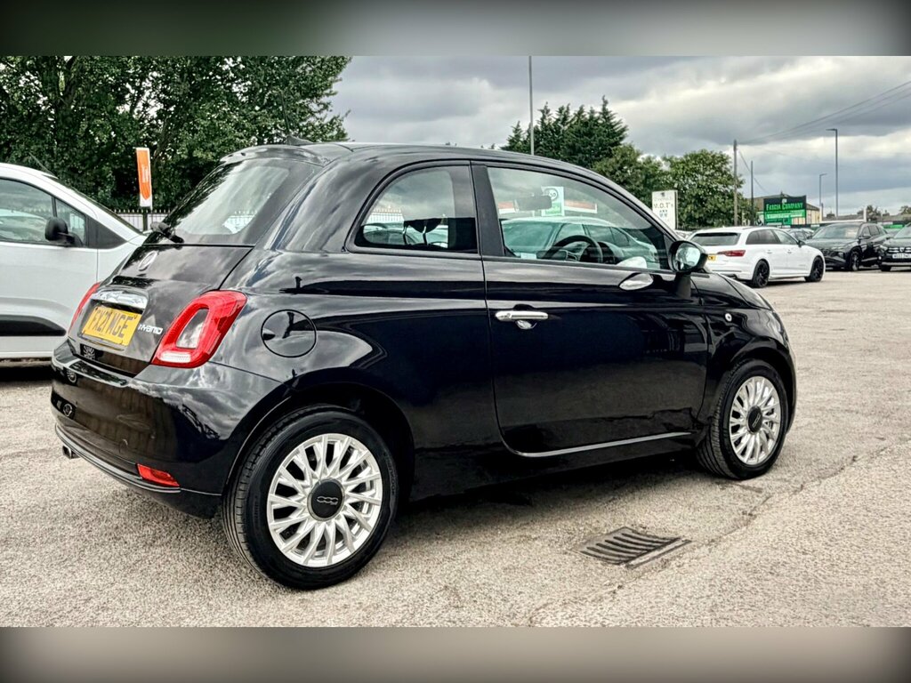 Fiat 500 1.0 Mhev Lounge Euro 6 Ss Black #6