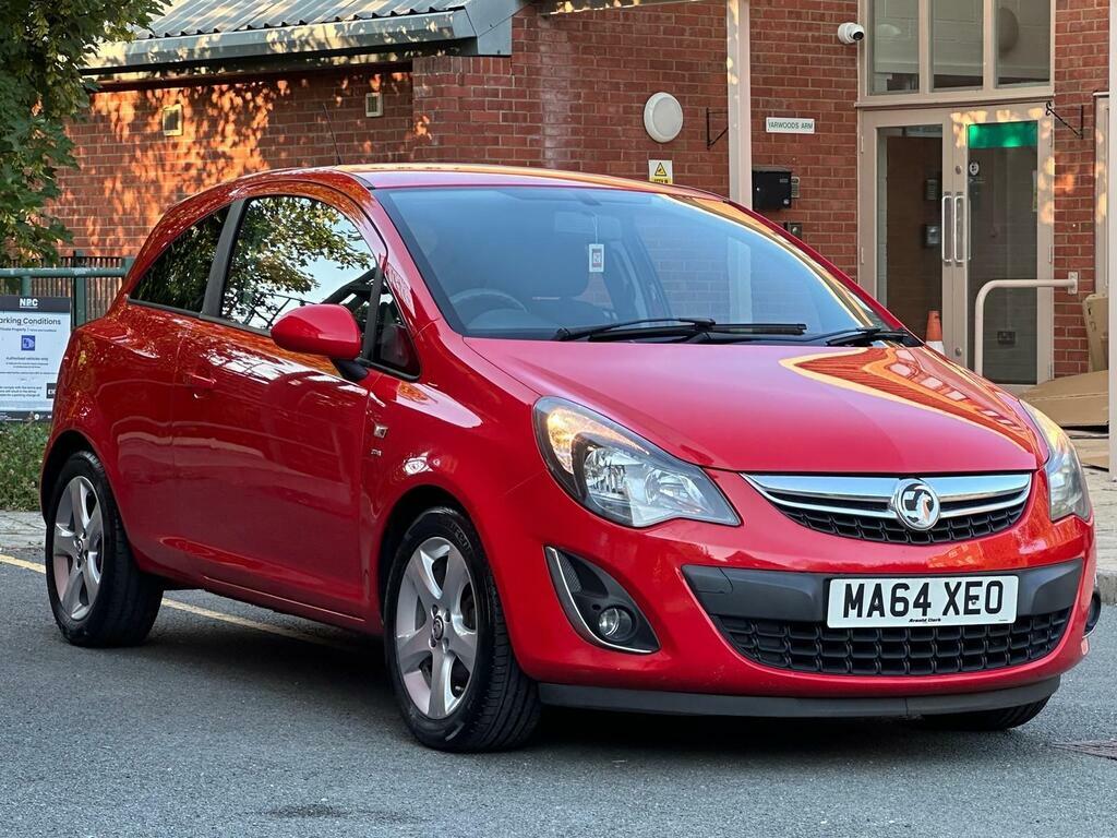 Vauxhall Corsa 1.2I Ecoflex 16V Sxi Euro 5 S S Red