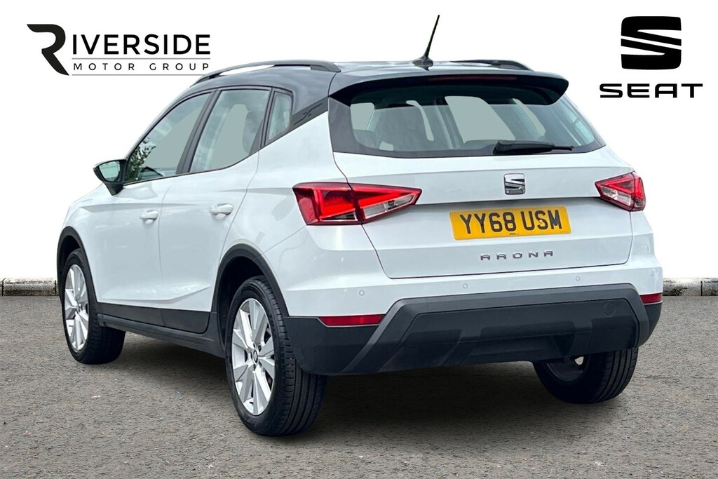 Seat Arona 1.0 Tsi 115 Se Technology Ez YY68USM White #3