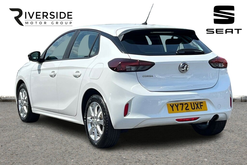 Vauxhall Corsa 1.2 Design Euro 6 YY72UXF White #3