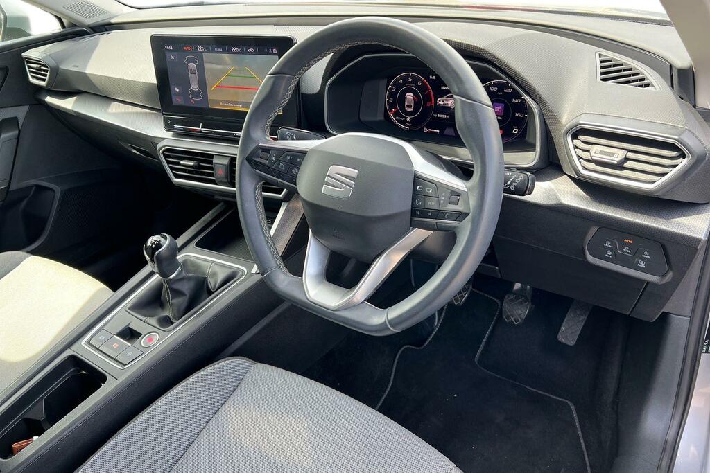 Seat Leon 1.0 Tsi Evo Se Dynamic Euro 6 Ss YW23JFN Silver #6