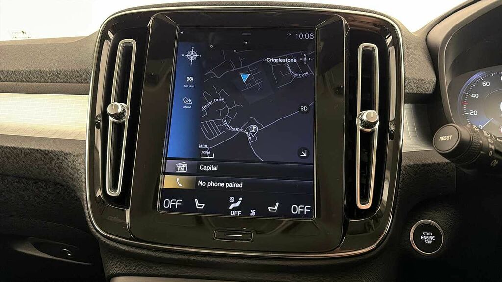 Volvo XC40 D3 Momentum Rear Park Assist, Winter, Sat Black #21
