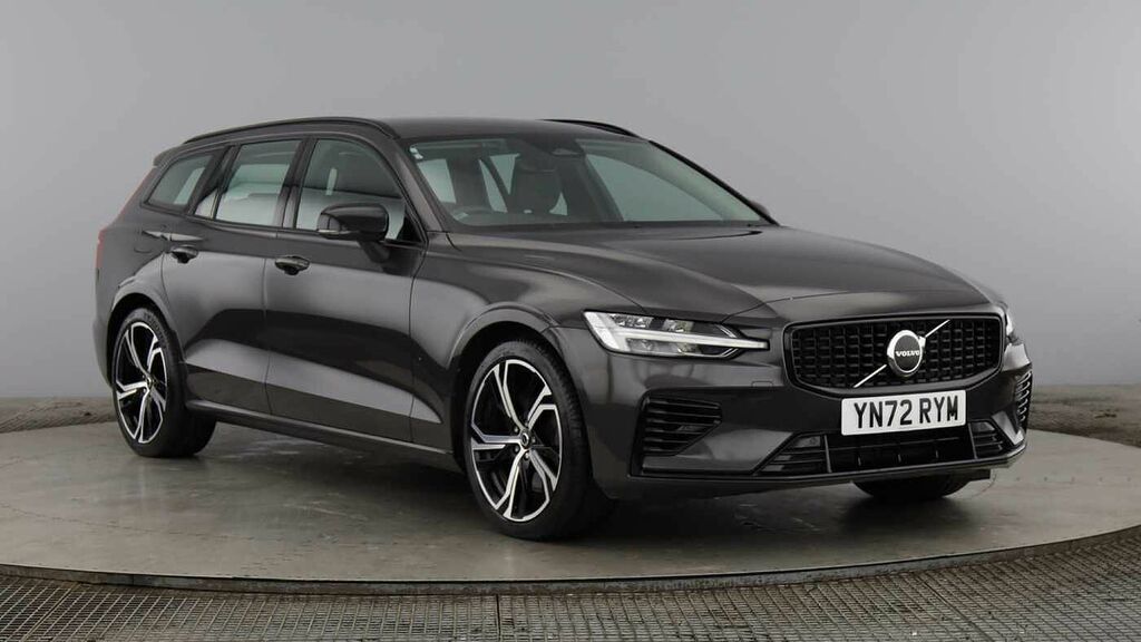 Volvo V60 Recharge Plus, T6 Awd Plug-in Hybrid, Grey