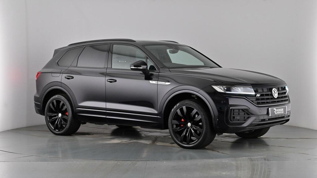 Volkswagen Touareg Tdi V6 R-line White #77