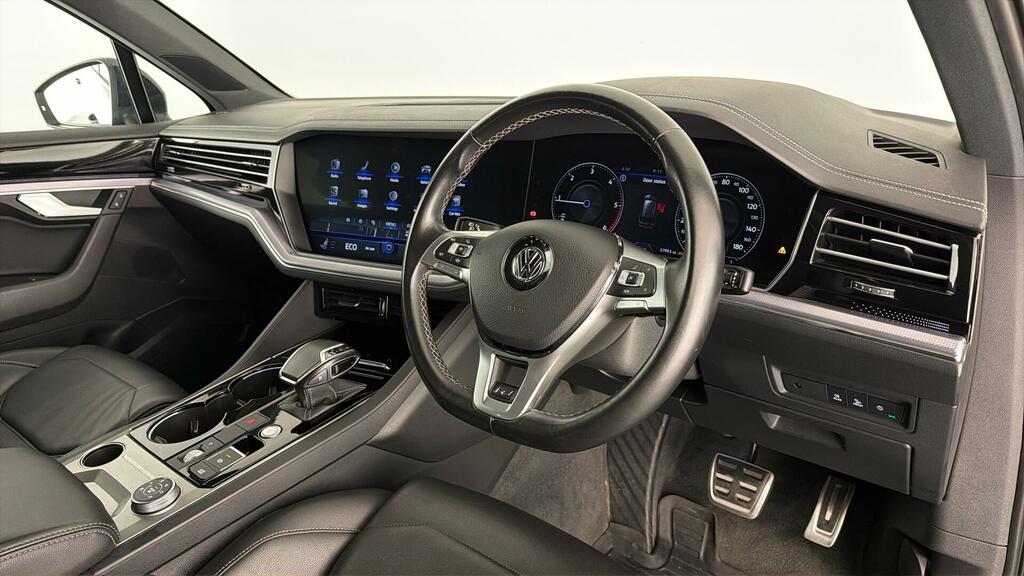 Volkswagen Touareg Tdi V6 R-line White #14