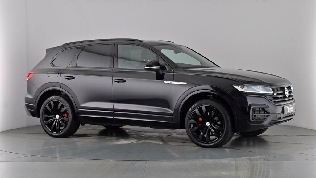 Volkswagen Touareg Tdi V6 R-line White #76