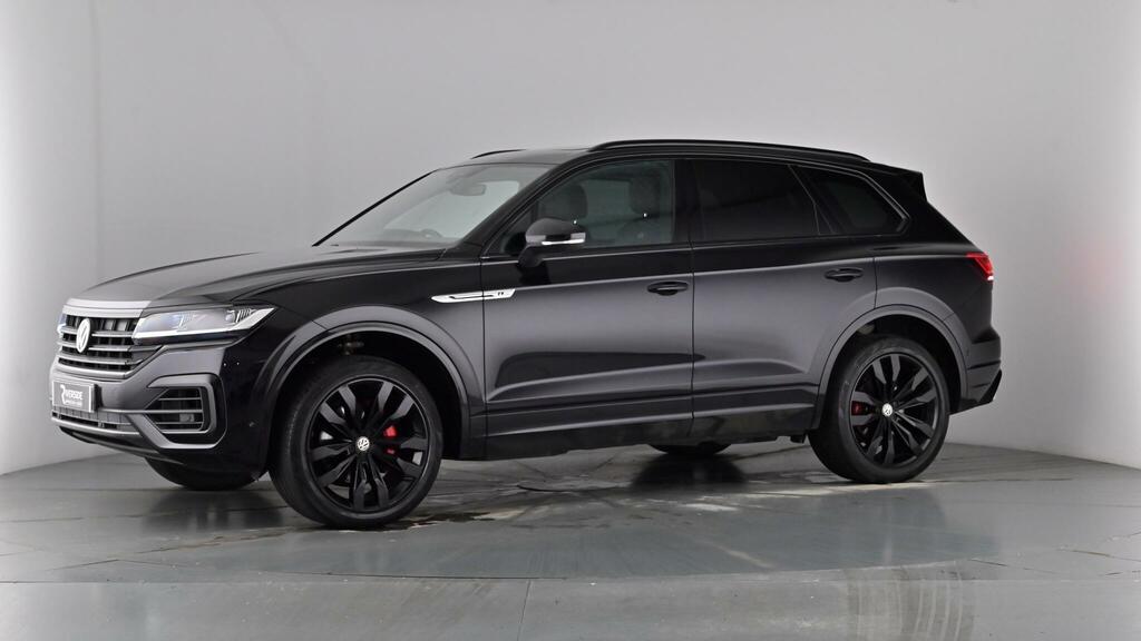 Volkswagen Touareg Tdi V6 R-line White #52