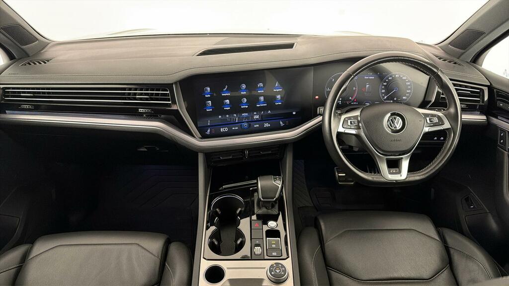 Volkswagen Touareg Tdi V6 R-line White #9
