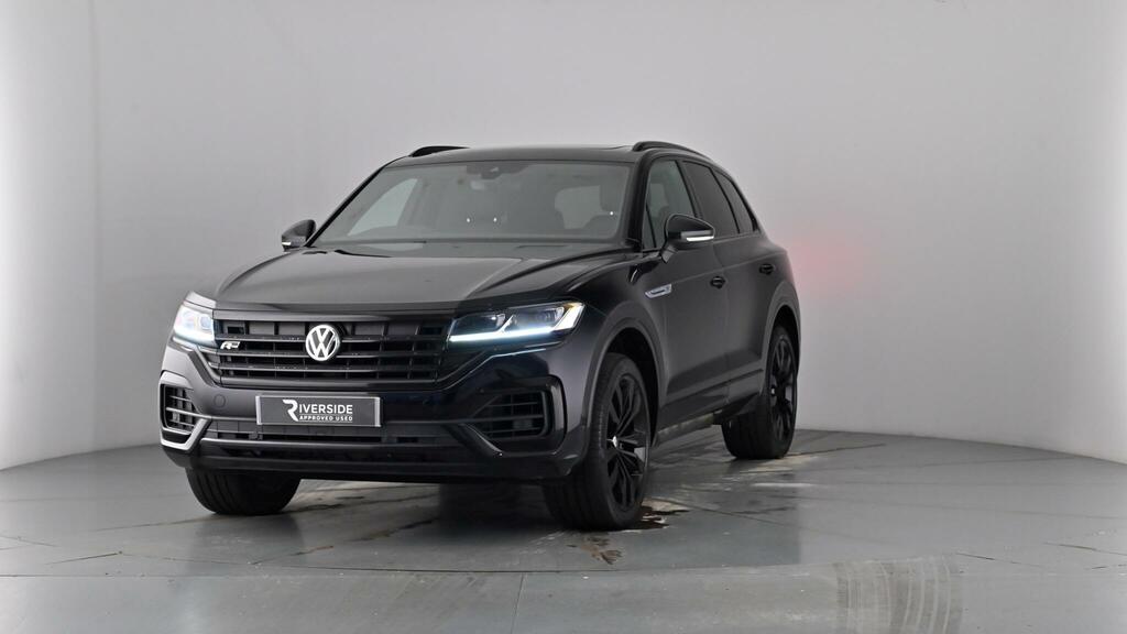 Volkswagen Touareg Tdi V6 R-line White #48