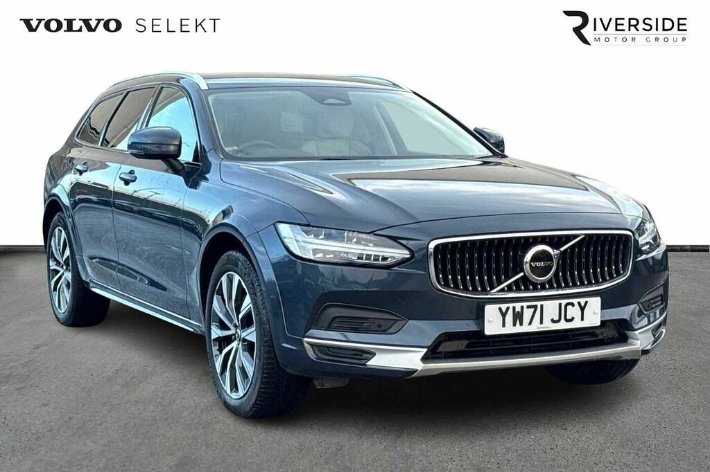 Volvo V90 Cross Country Country B5 Awd Mild Hybrid Blond Leather Volvo Ret Blue