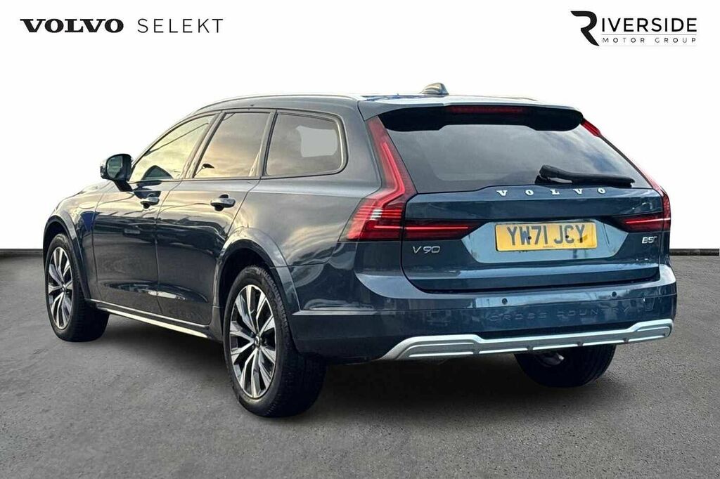 Volvo V90 Cross Country Country B5 Awd Mild Hybrid Blond Leather Volvo Ret Blue #2