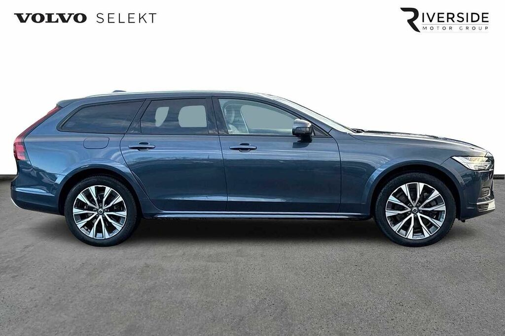 Volvo V90 Cross Country Country B5 Awd Mild Hybrid Blond Leather Volvo Ret Blue #4