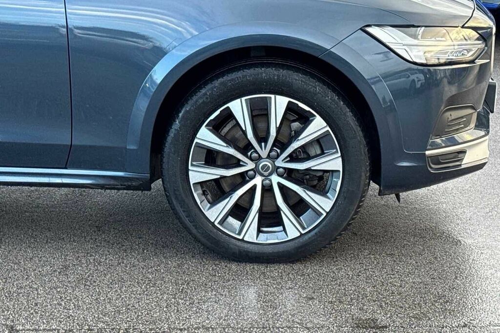 Volvo V90 Cross Country Country B5 Awd Mild Hybrid Blond Leather Volvo Ret Blue #5