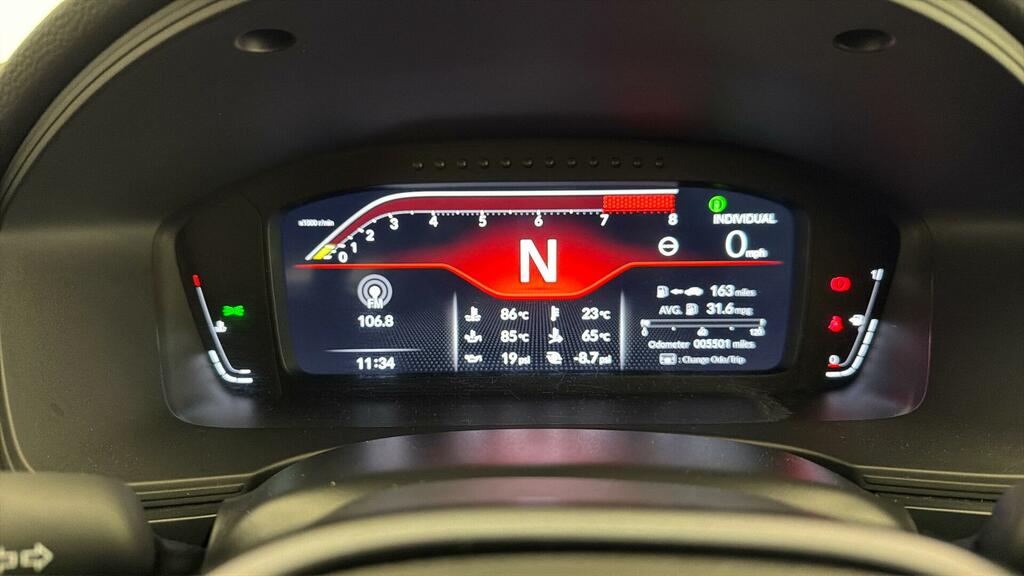 Honda Civic 2.0 Ehev Elegance Cvt White #16