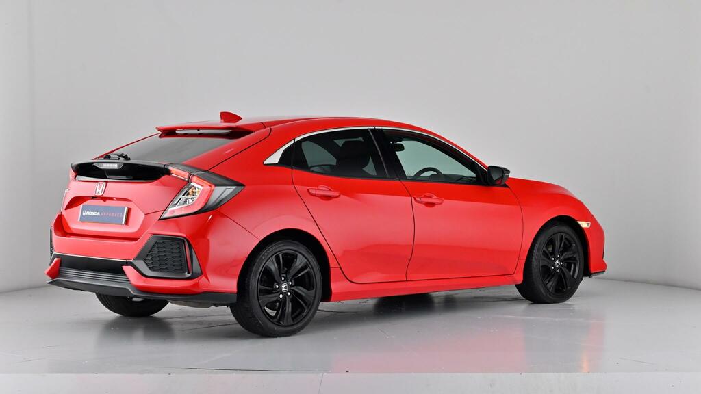 Honda Civic Hatchback Red #66