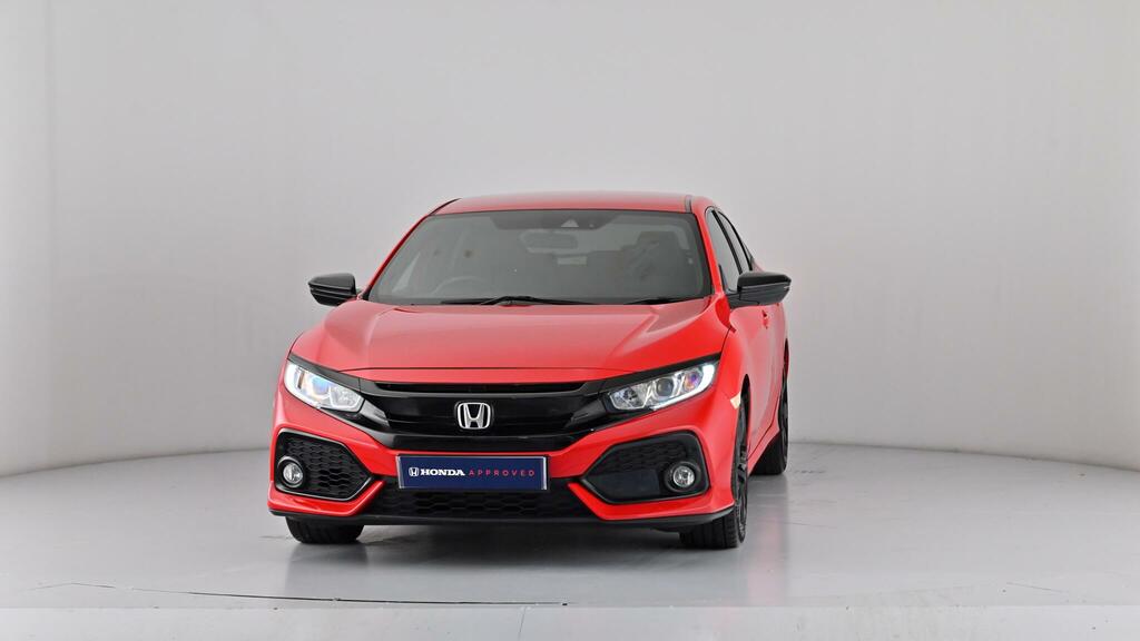 Honda Civic Hatchback Red #44